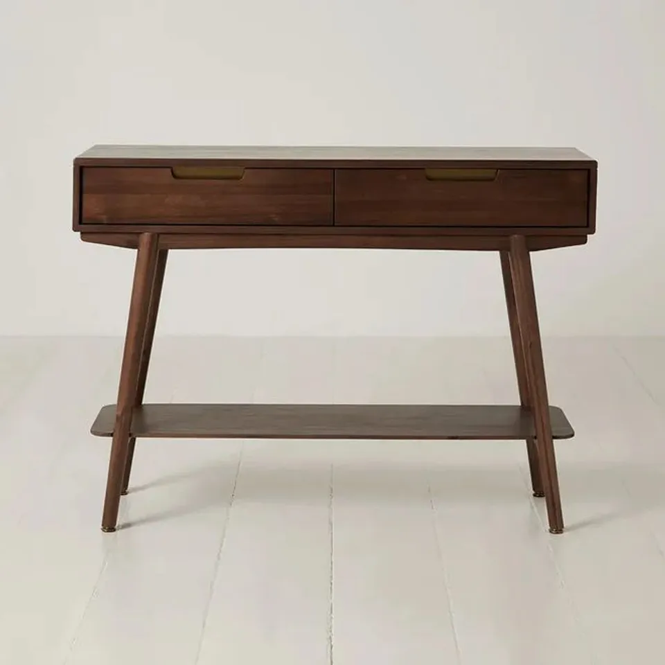 BOXED SWYFT CONSOLE TABLE 01 - WALNUT