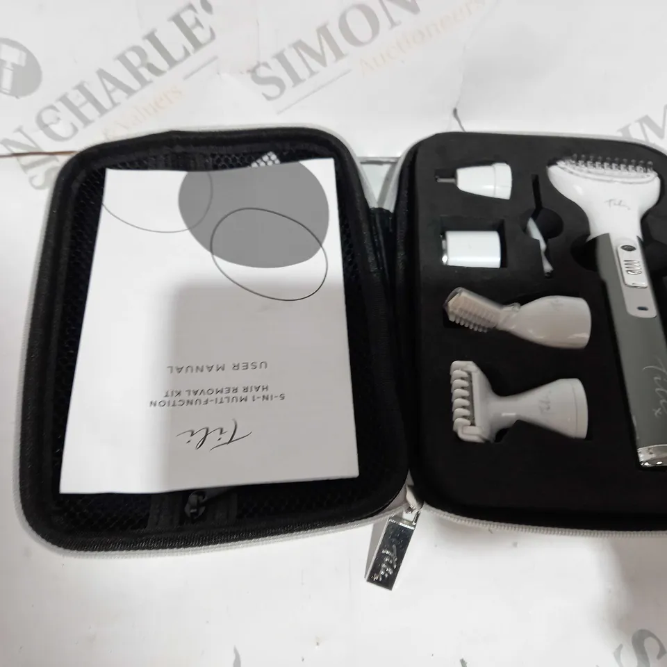 TILI 5-IN-1 MULTI-FUNCTION HAIR REMOVAL KIT - PURPLE