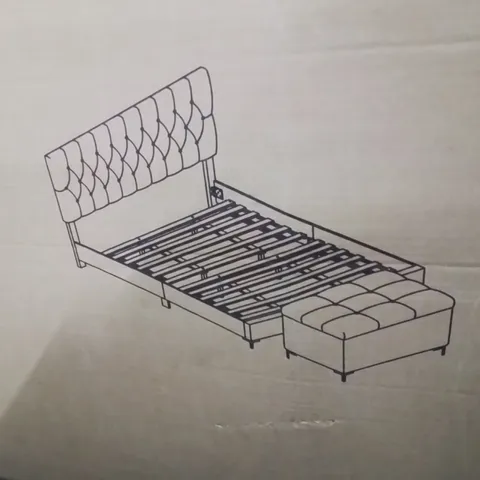 BOXED PADRONI PIECE BEDROOM SET