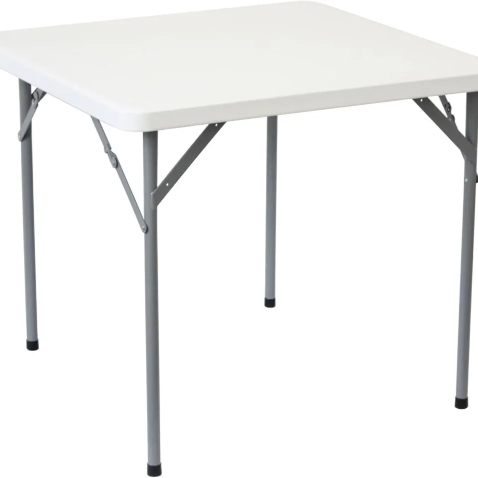 OYPLA 2FT 10IN 88CM FOLDING HEAVY DUTY OUTDOOR TRESTLE PARTY GARDEN TABLE BOXED