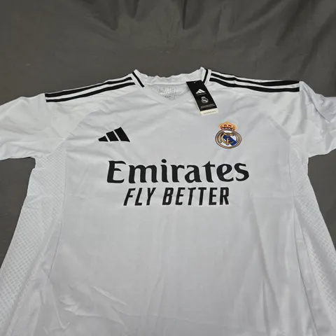 REAL MADRID FC HOME JERSEY SIZE L