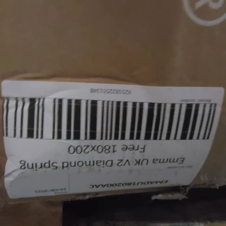 BRAND NEW BOXED EMMA UK V2 DIAMOND SPRING FREE 180 x 200CM SUPER KING MATTRESS 