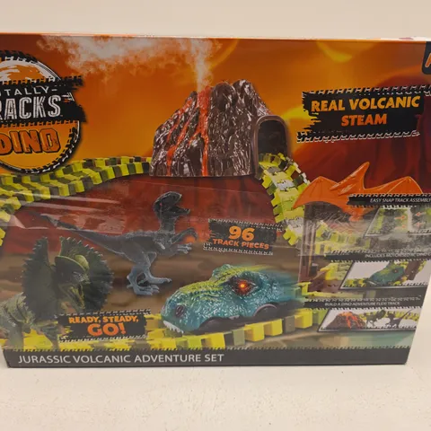 ADDO TOTALLY TRACKS DINO JURASSIC VOLCANIC ADVENTURE SET – BOXED, FOR AGES 5+