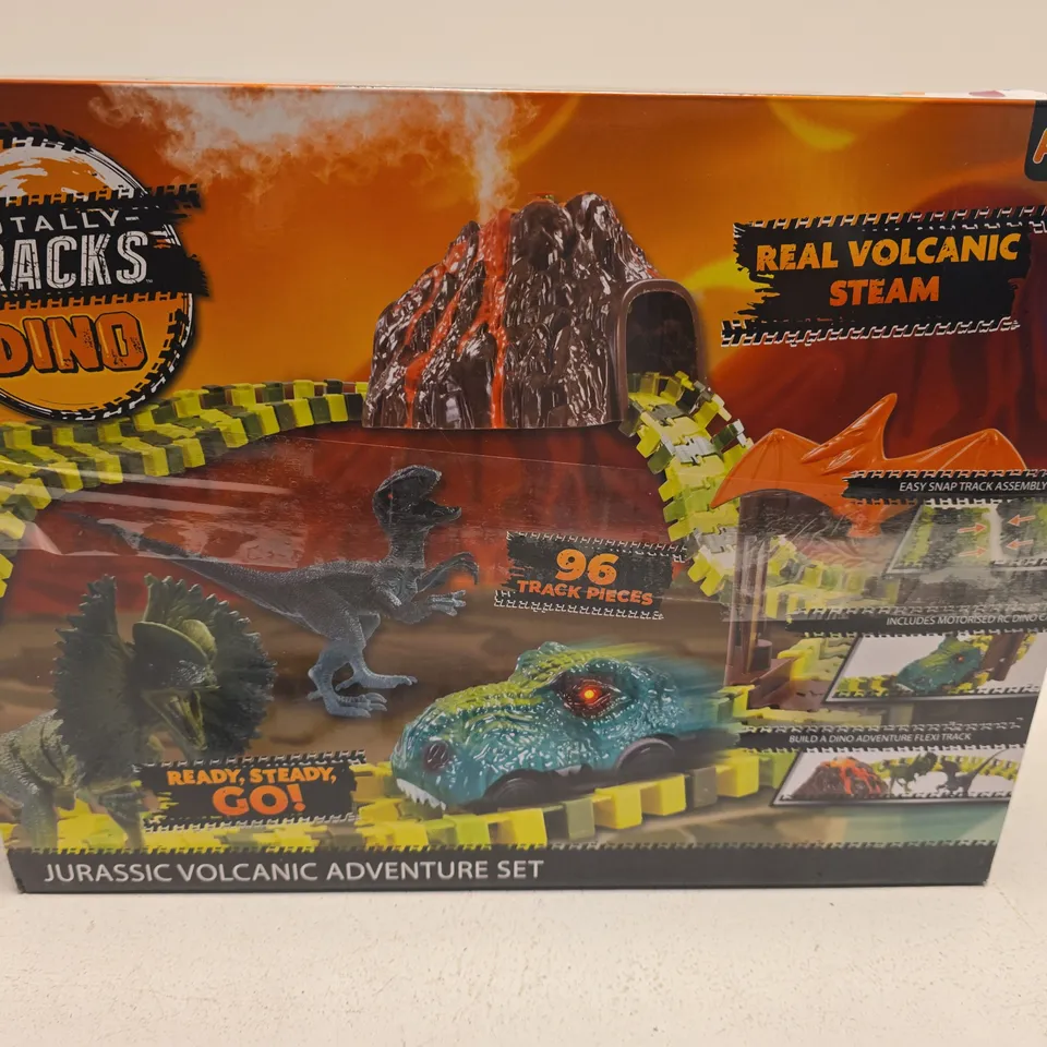 ADDO TOTALLY TRACKS DINO JURASSIC VOLCANIC ADVENTURE SET – BOXED, FOR AGES 5+