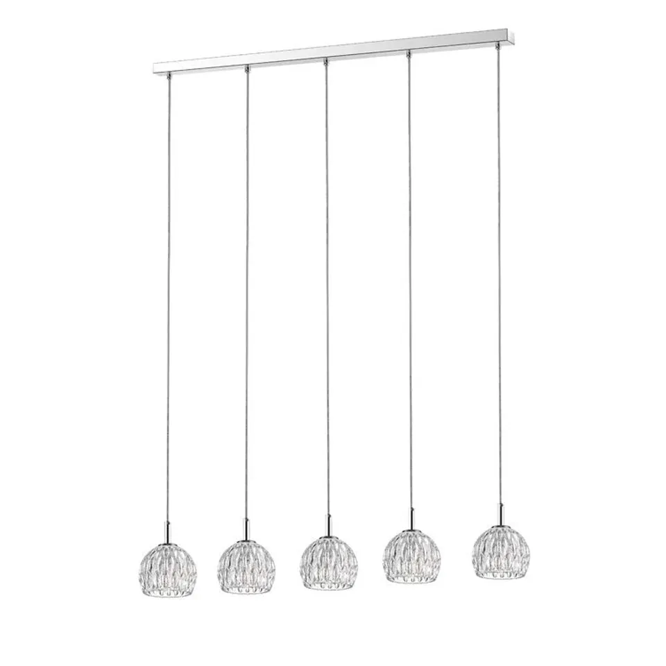 BOXED ISABELLA 5 LIGHT KITCHEN ISLAND PENDANT LIGHT FITTING