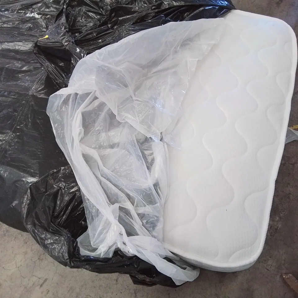 QUALITY BAGGED SINGLE 3FT OPEN COIL MATTRESS