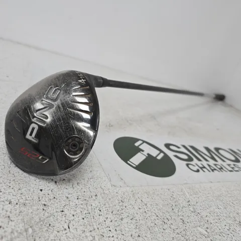PING GOLF DRIVER WITH RIFLE SHAFT