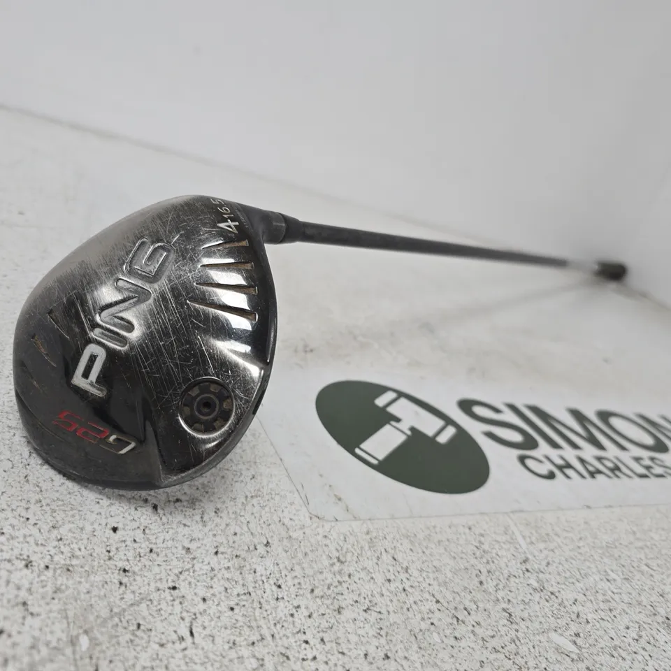 PING GOLF DRIVER WITH RIFLE SHAFT