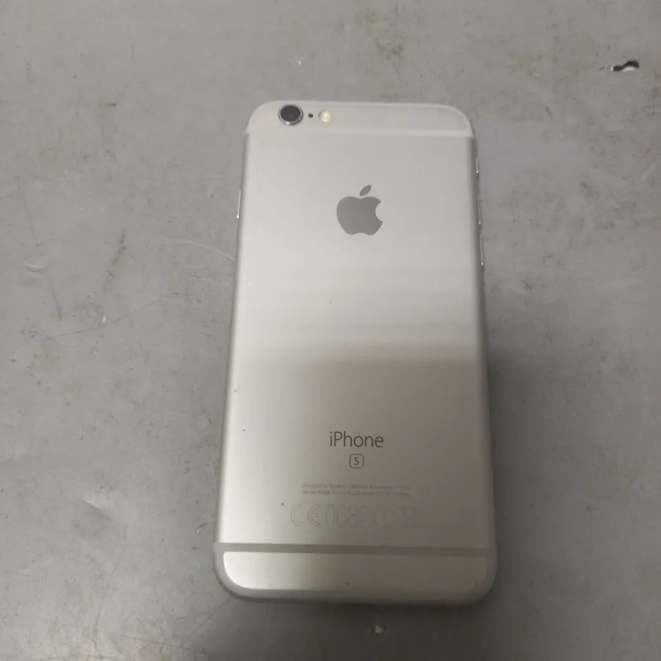 APPLE IPHONE 6S IN WHITE/SILVER