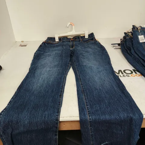 VINTAGE STRETCH DENIM JEANS – DARK INDIGO, UK 14 (US 14/32R) – WOMENS CLOTHING