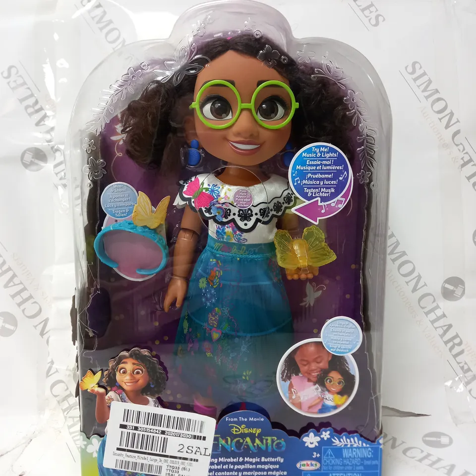 DISNEY'S ENCANTO SINGING MIRABEL AND MAGIC BUTTERFLY  RRP £39.99