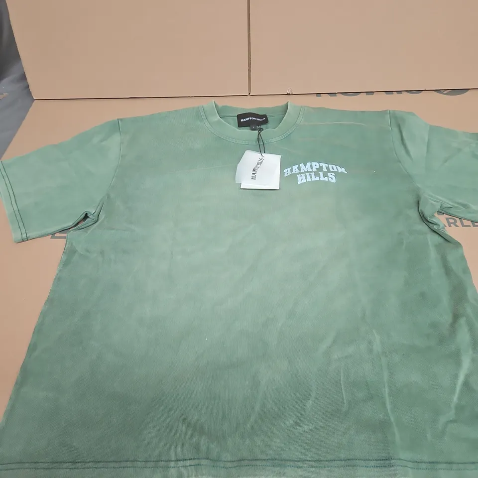 HAMPTON HILLS T-SHIRT – UK L, GREEN