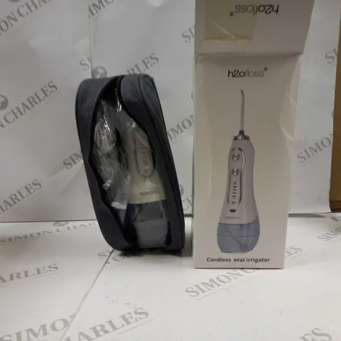 BOXED H20FLOSS CORDLESS ORAL IRRIGATOR 