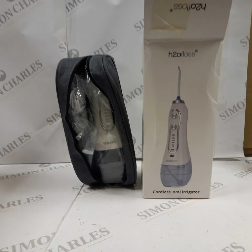BOXED H20FLOSS CORDLESS ORAL IRRIGATOR 