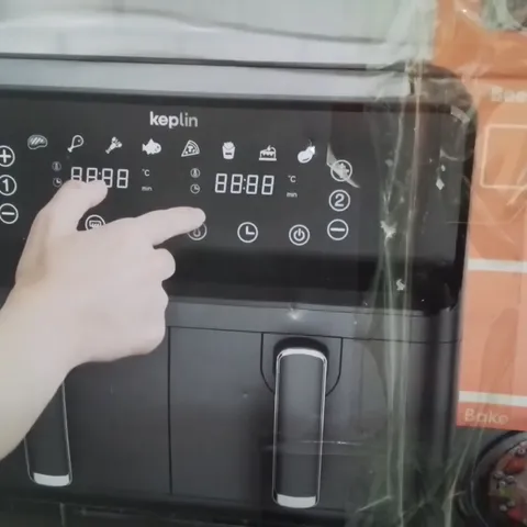 BOXED KEPLIN 9 LITRE DUAL DRAWER AIRFRYER