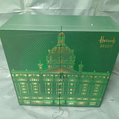 BOXED HARRODS EMPTY 25 DAYS OF BEAUTY CALENDER