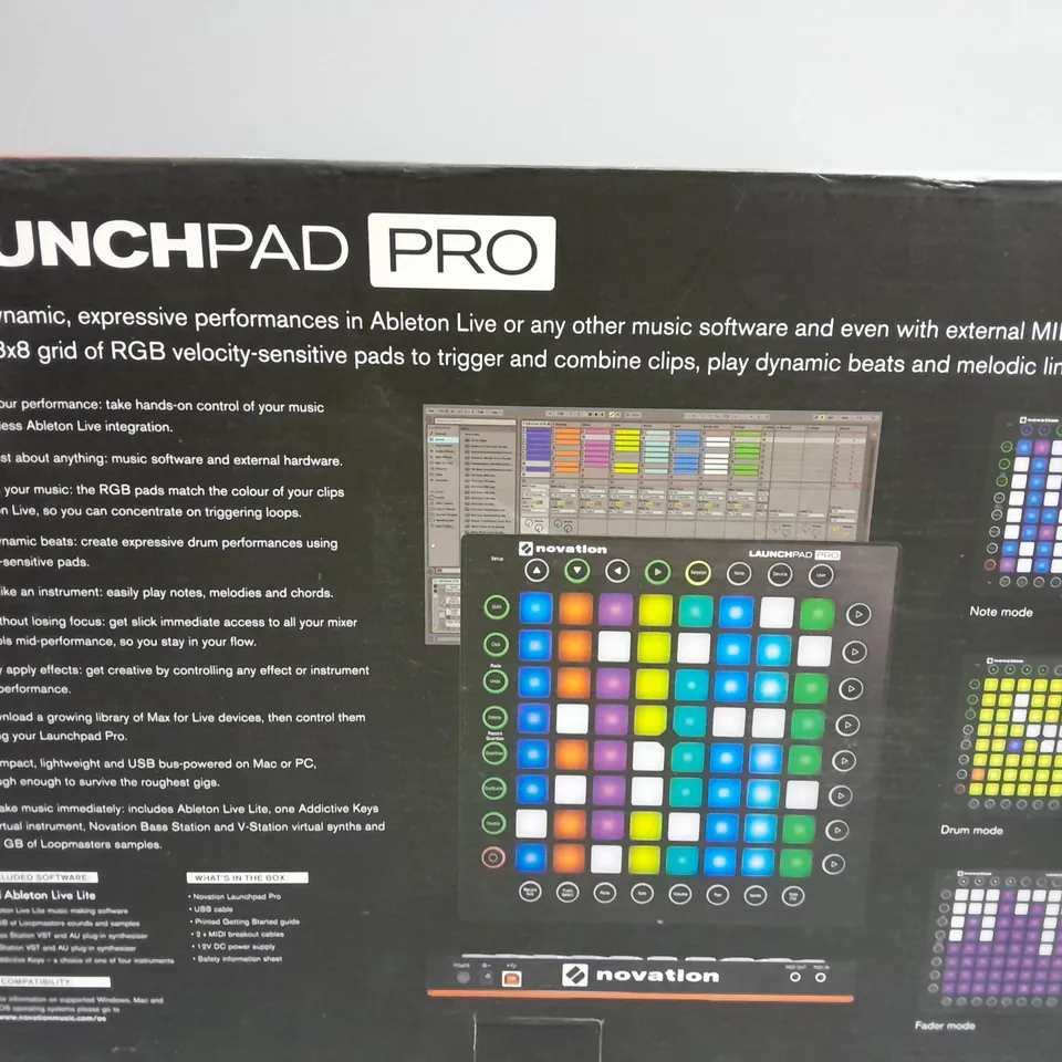 BOXED LAUNCHPAD PRO PROFESSIONAL GRID PERFORMANCE INSTRUMENT