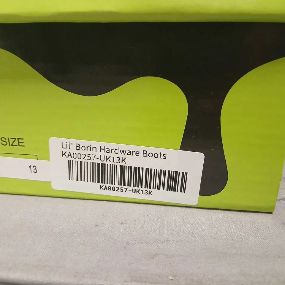 KOI KIDZ LIL' BORIN HARDWARE BOOTS – KIDS' BOOTS, UK 13 (UK13K)