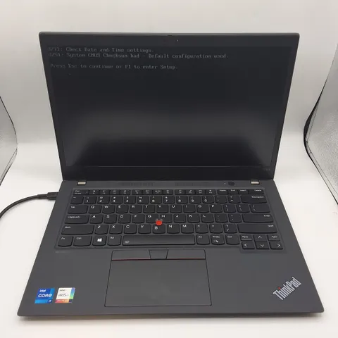 UNBOXED LENOVO THINKPAD T14S GEN 2 INTEL I-7 LAPTOP WITH IRIS XE GRAPHICS IN BLACK