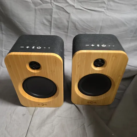 HOUSE OF MARLEY GET TOGETHER DUO BLUETOOTH SPEAKERS – PAIR