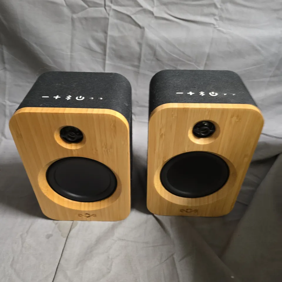 HOUSE OF MARLEY GET TOGETHER DUO BLUETOOTH SPEAKERS – PAIR
