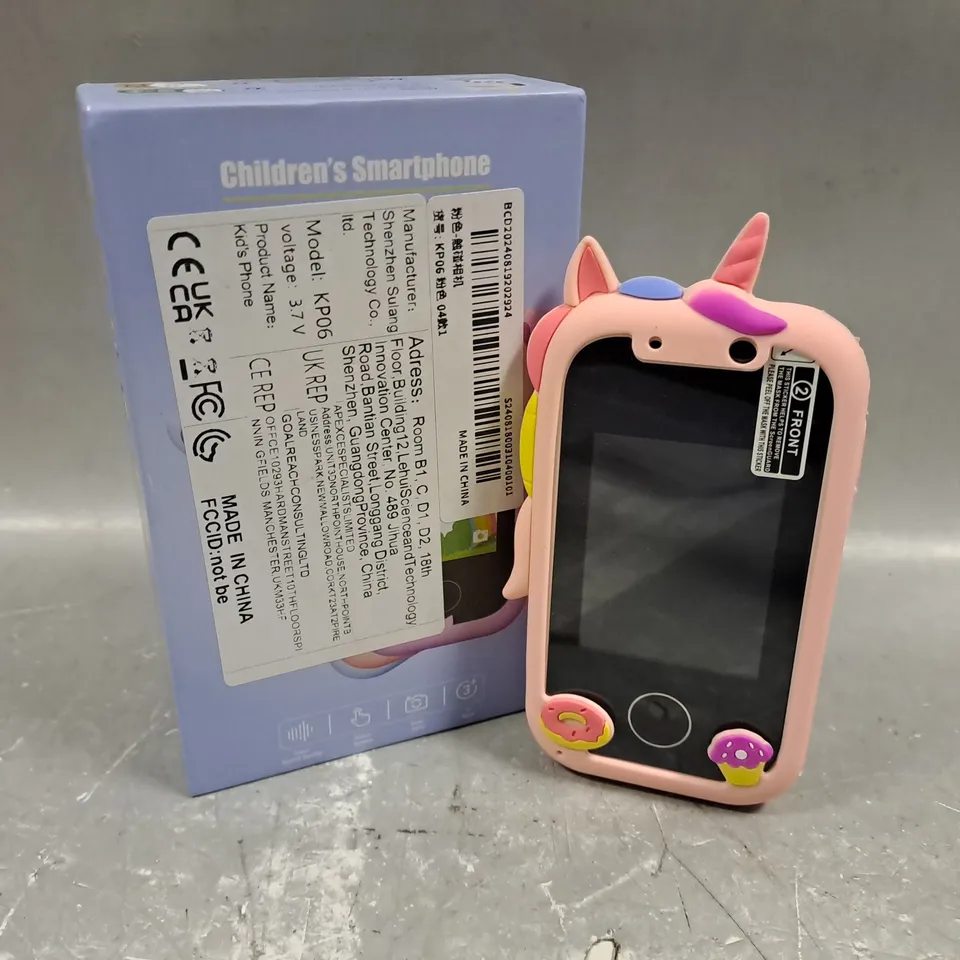 BOXED CHILDRENS SMARTPHONE IN PINK