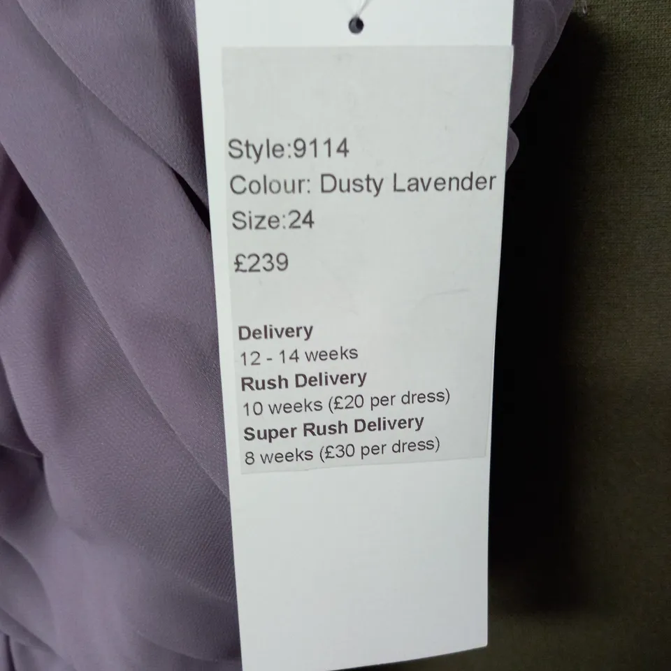 SORELLA VITA LIGHT PURPLE OCCASIONAL DRESS - UK 24