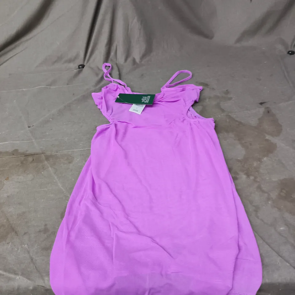 2 x WILD FABLE PURPLE KIDS' SLEEVELESS DRESS – UK 4-6 (S 4-6)