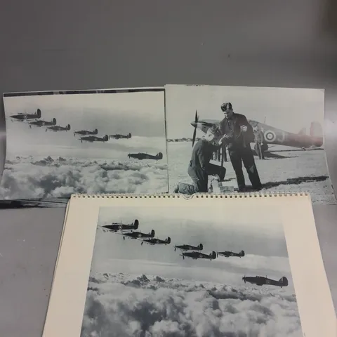 THE BATTLE OF BRITAIN 50TH ANNIVERSARY CALENDAR & PICTURES COLLECTION