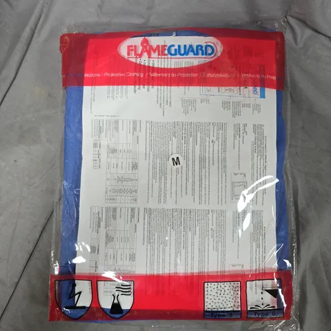 APPROXIMATELY 20 ASSORTED FLAMEGUARD PROTECTIVE OVERALLS IN BLUE - MEDIUM