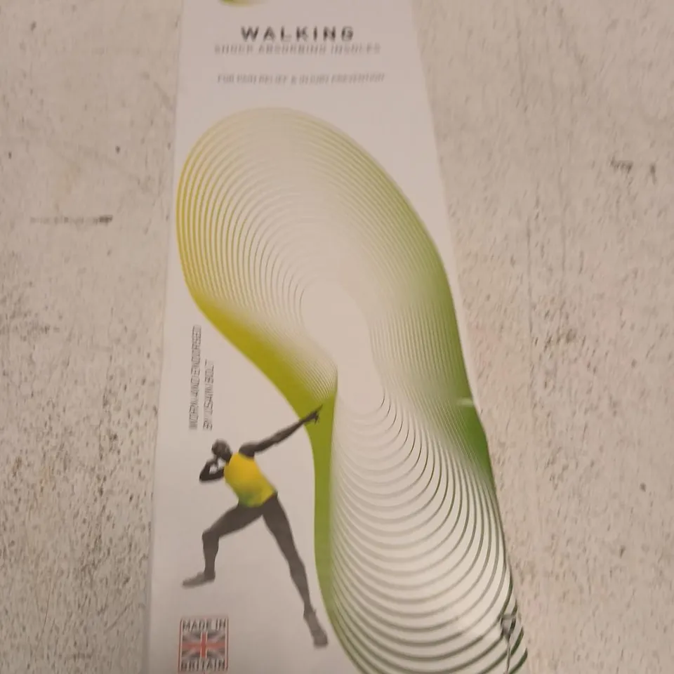 ENERTOR WALKING INSOLES – BOXED