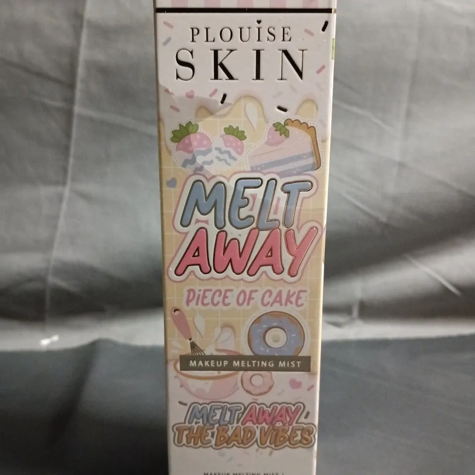 PLOUISE SKIN MELT AWAY PIECE OF CAKE MAKEUP MELTING MIST 100 ML – BOXED