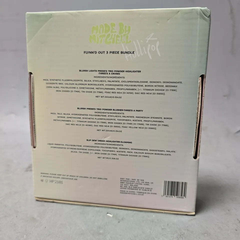 SEALED MADE BY MITCHELL FLYNND OUT 3 PIECE BUNDLE 
