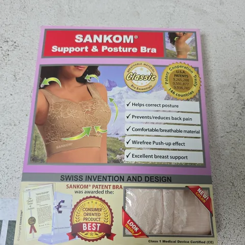 SANKOM SUPPORT & POSTURE BRA – WOMEN'S POSTURE BRA (BOXED) SIZE XL-XXL