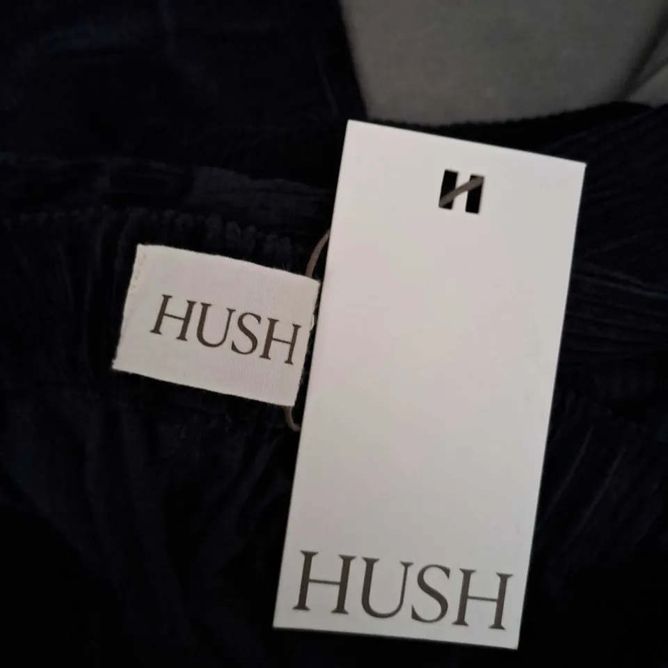 HUSH LISA CORD JOGGERS IN DEEP NAVY - SIZE 6