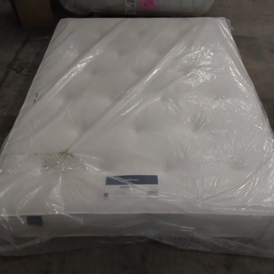 QUALITY BAGGED DESIGNER KING SIZE 150CM SILENTNIGHT MIA 1000 POCKET ORTHO FIRM MATTRESS RRP £699