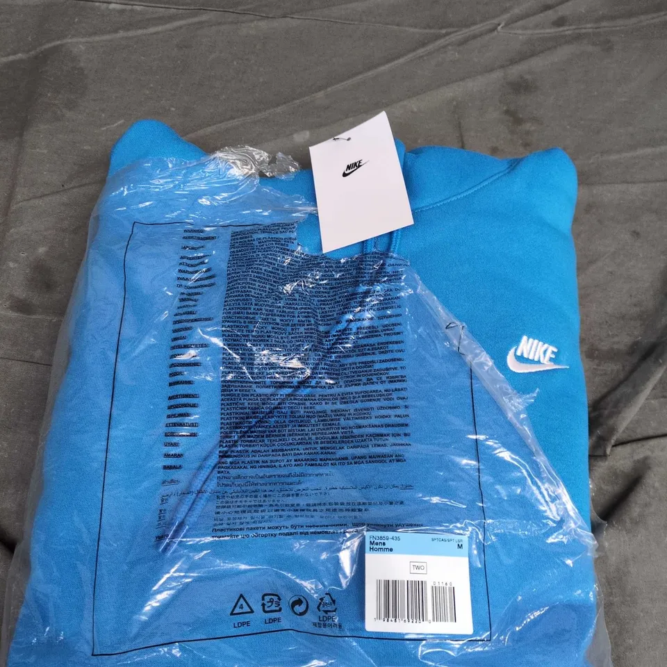 NIKE MEN'S BLUE HOODIE – SIZE UK M