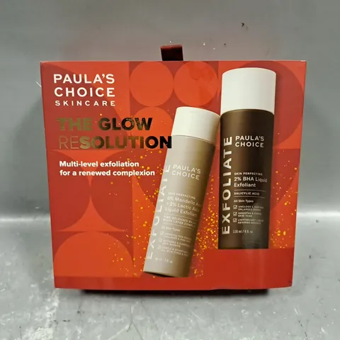 BOXED PAULA'S CHOICE THE GLOW RESOLUTION KIT