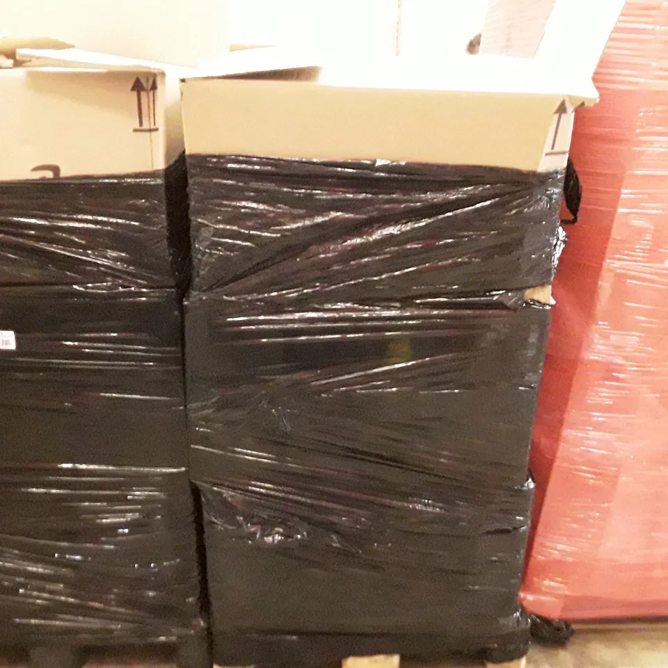 PALLET TO CONTAIN AN ASSORTMENT OF HOUSEHOLD ITEMS TO INCLUDE PORTABLE MONITOR, HEADPHONES, GAMES AND CLOTHING ECT