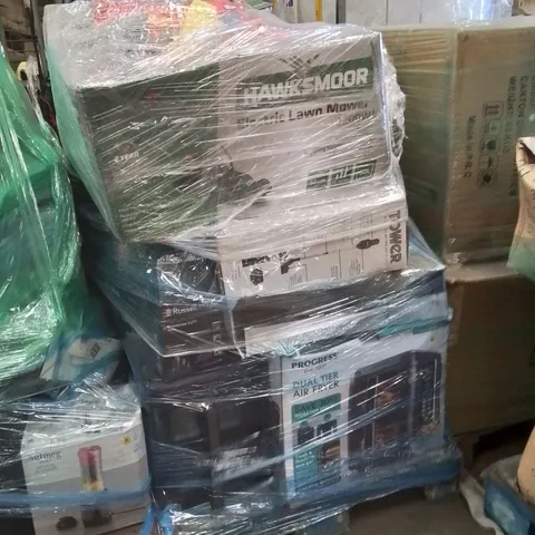 PALLET CONTAINING A LARGE QUANTITY OF ELECTRICAL PRODUCTS TO INCLUDE;AIR FRYER,LAWN MOWER,IRON,VACUUM CLEANER,KETTLE 