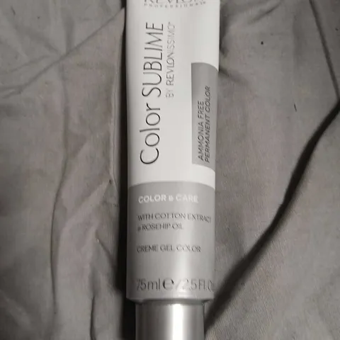 REVLON PROFESSIONAL COLOR SUBLIME CREME GEL COLOR – 75 ML (COLOR & CARE)-NO EXPIRY DATE SHOWN 