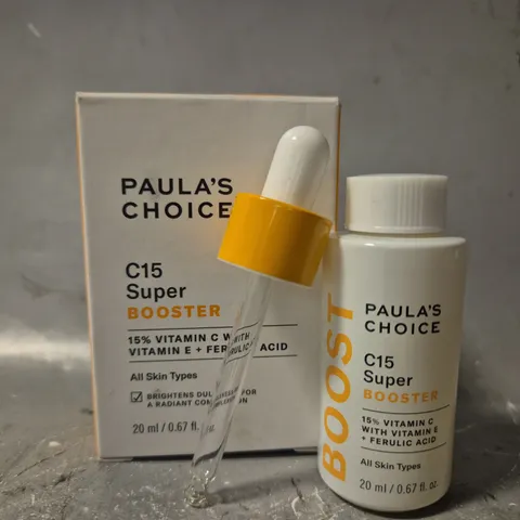BOXED PAULA'S CHOICE C15 SUPER BOOSTER 20ML