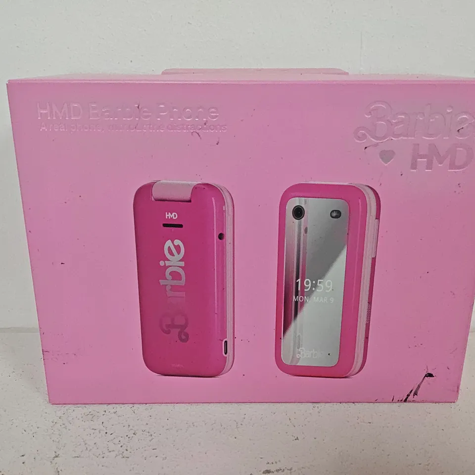 BOXED HMD BARBIE PHONE IN POWER PINK - TA-1681DS