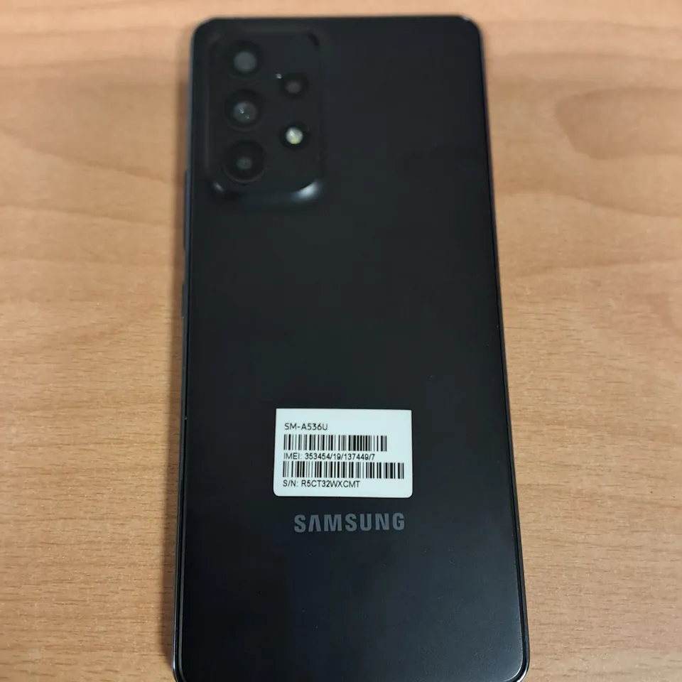 BOXED SAMSUNG GALAXY A53 5G 64GB IN BLACK - SM-A536U