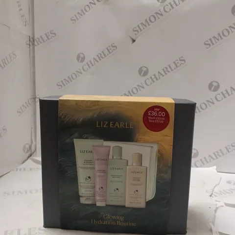 BOCED LIZ EARLE GLOWING HYDRATION ROUTINE GIFT SET
