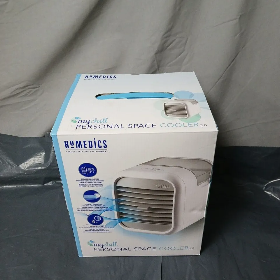 HOMEDICS MYCHILL PERSONAL SPACE COOLER 2.0 – BOXED