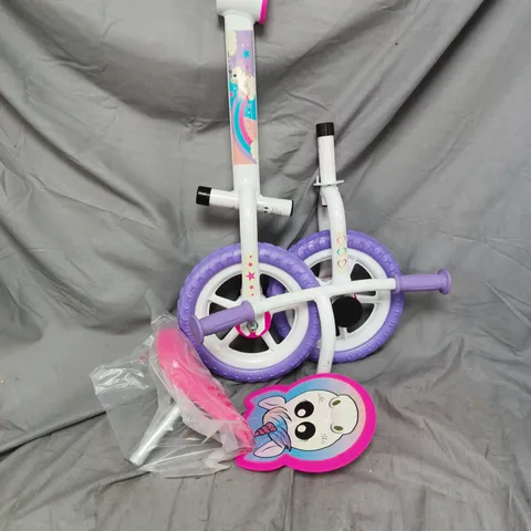 10" UNICORN BALANCE BIKE