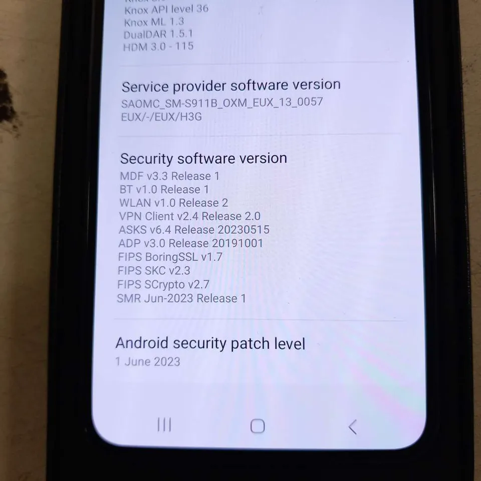BOXED SAMSUNG GALAXY S23 SMARTPHONE 
