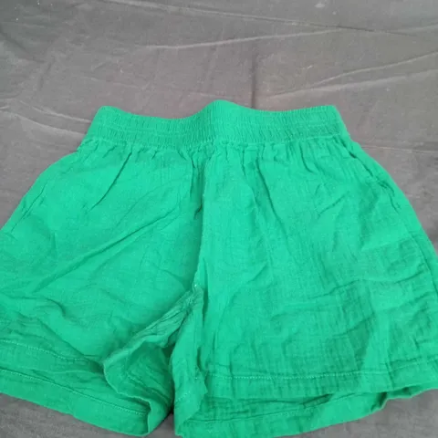 BODEN WOMEN'S GREEN SHORTS – UK 8 (US 4)