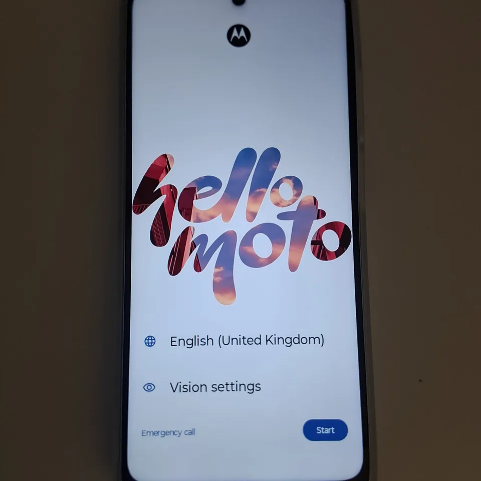 BOXED MOTOROLA MOTO G5 64GB IN DENIM BLUE - MC43C